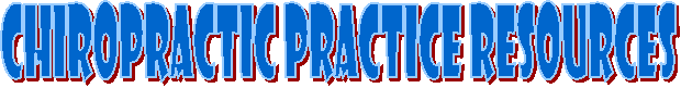 Chiropractic Practice Resources